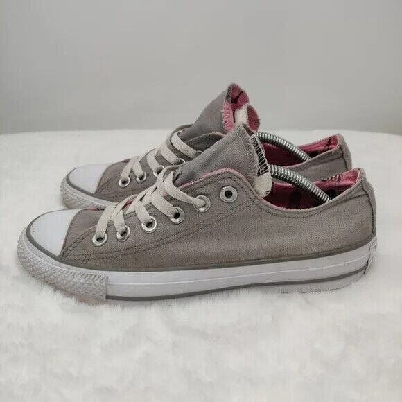 Gray canvas NYC Converse sz 7 - Picture 7 of 9